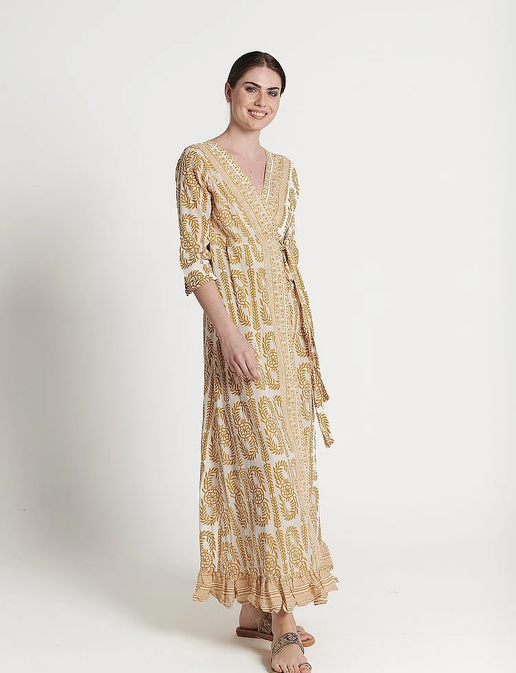 Caspian Wrap Dress Caspian Wrap Dress