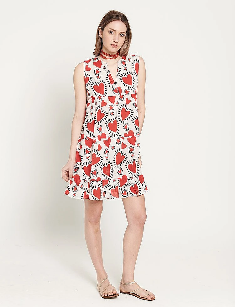 Heart Short Dress
