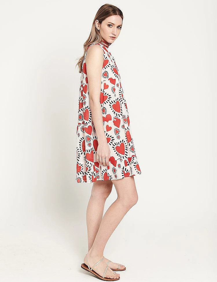 Heart Short Dress Heart Short Dress
