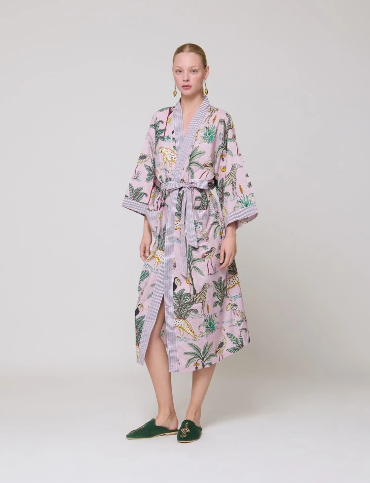 Jungle Pink Kimono