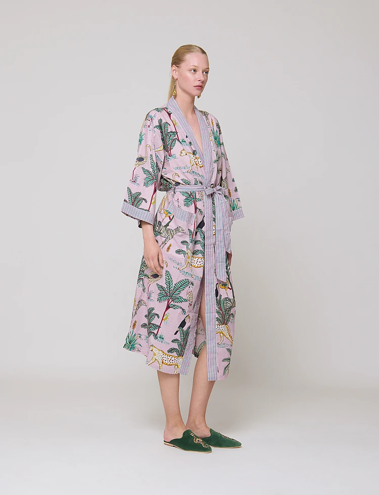 Jungle Pink Kimono