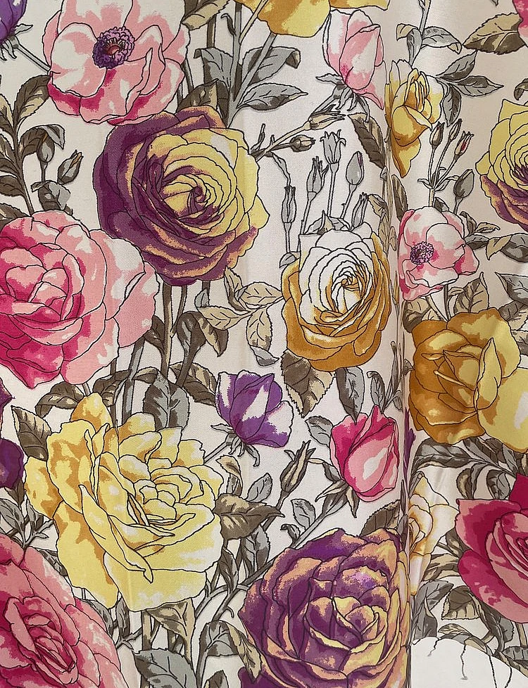 Flower Silk Scarves Flower Silk Scarves