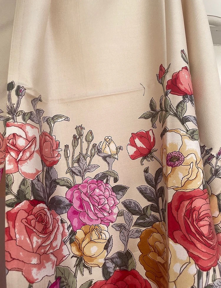 Flower Silk Scarves Flower Silk Scarves