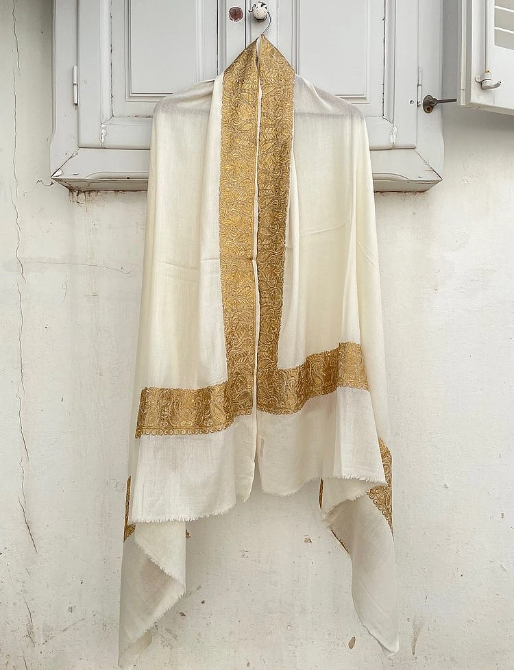 Gold Paislay Shawl Gold Paislay Shawl