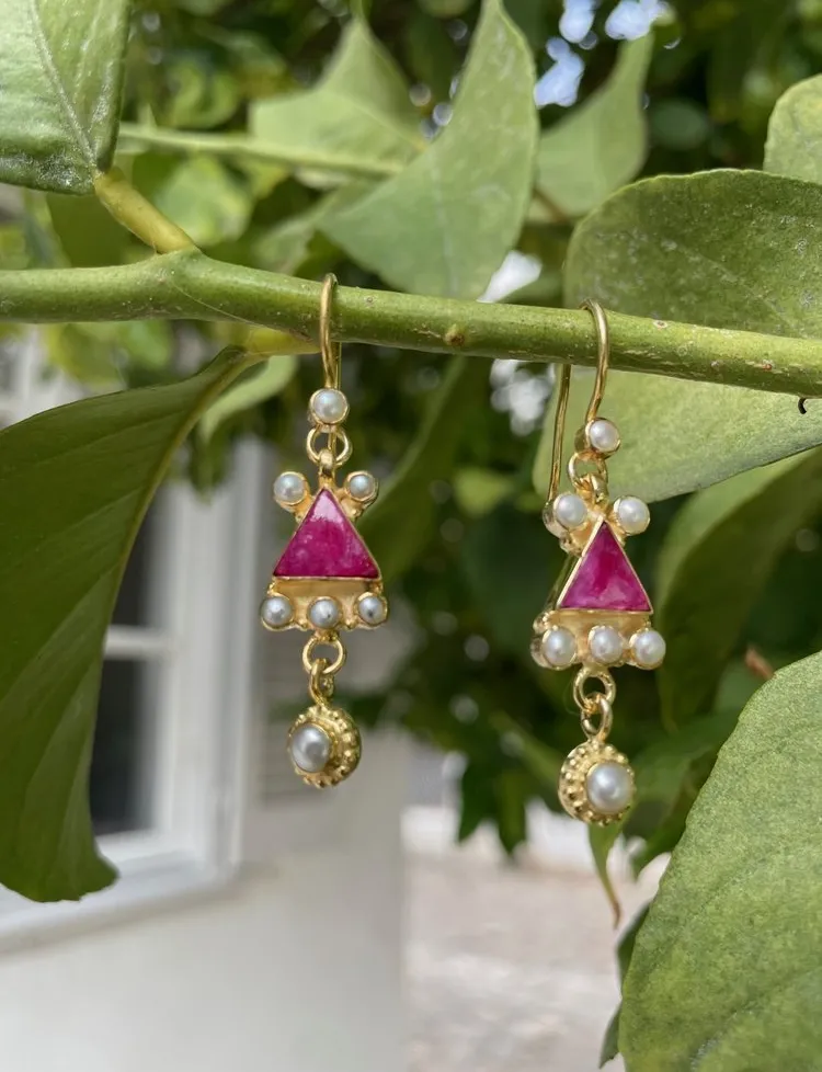 Byzantine Style Earrings Byzantine Style Earrings