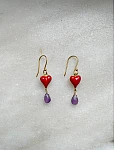Heart earrings Heart earrings