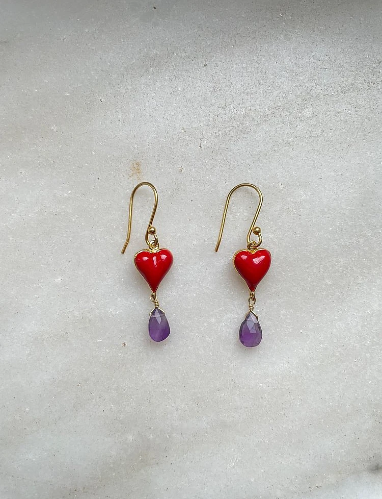 Heart earrings Heart earrings