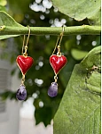 Heart earrings Heart earrings