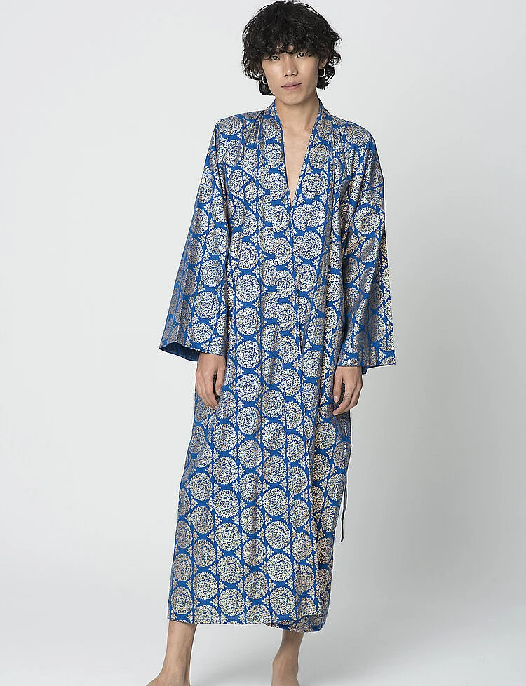 Golden Flower Kimono