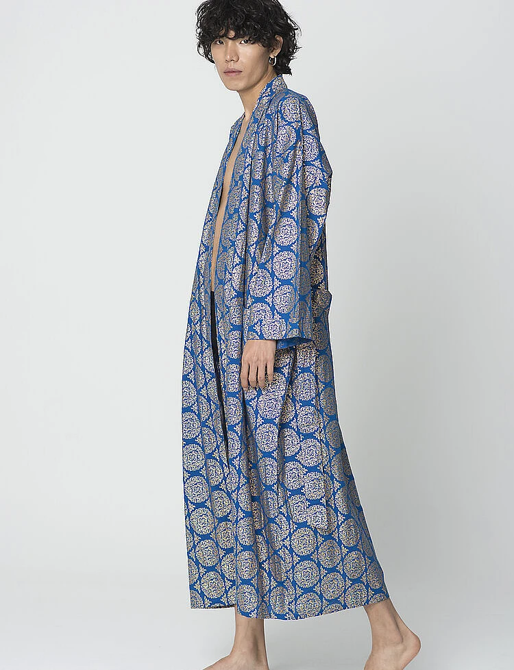 Golden Flower Kimono