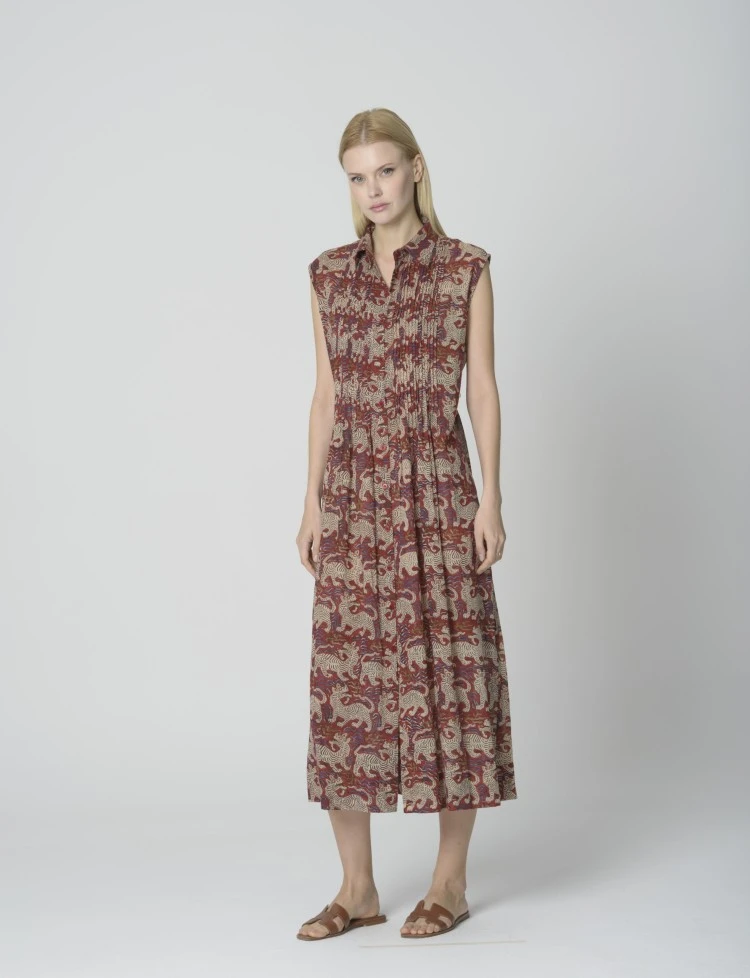 Tiger Sleeveless Dress