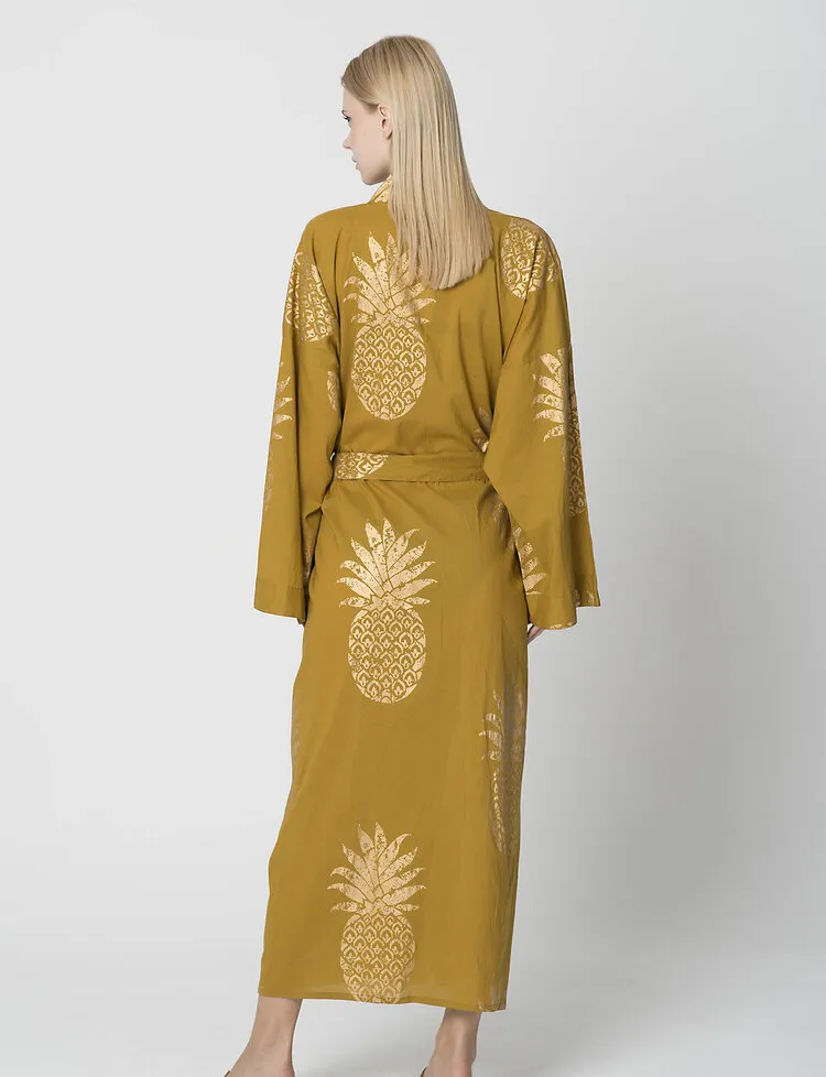 Pineapples Kimono Pineapples Kimono