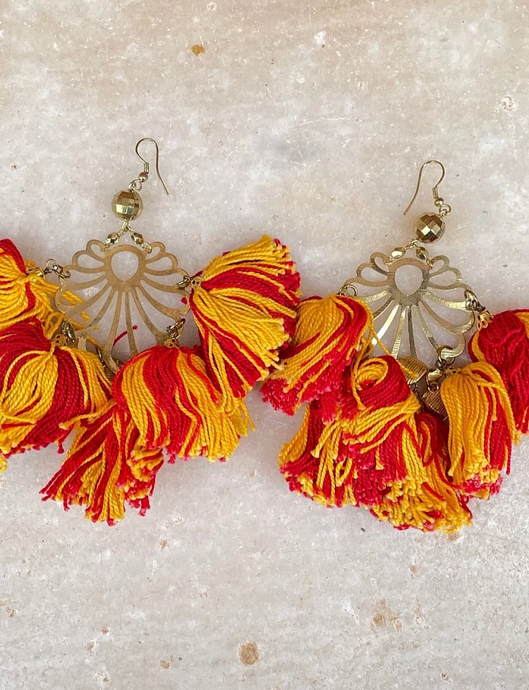 Tassel earrings Tassel earrings