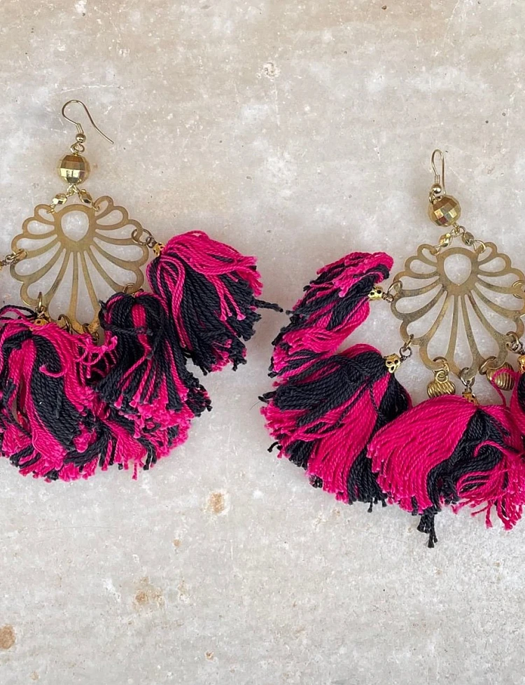 Tassel earrings Tassel earrings