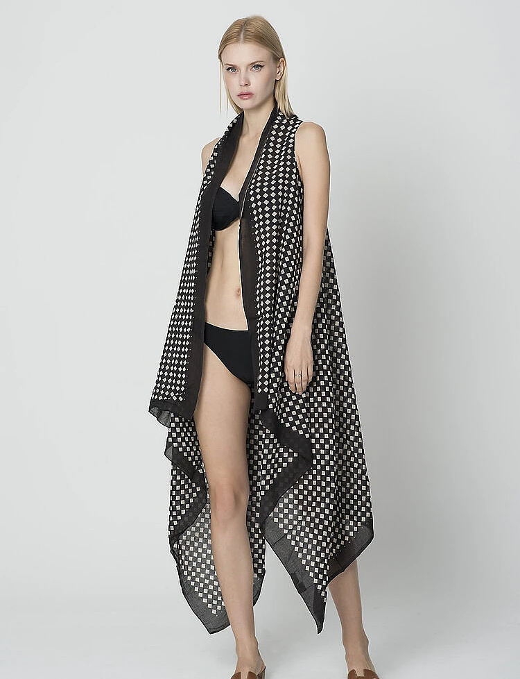 Squares Pareo Kaftan Squares Pareo Kaftan